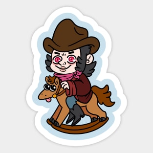 Cowboy Creep Sticker